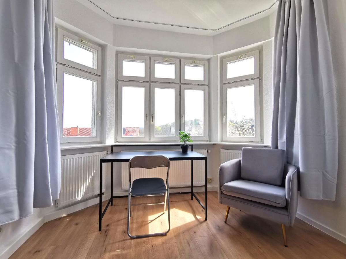 Bohnapartments Ega Stadtblick - Garten - Wlan - Naehe Theater Ega Und Messe Erfurt Kültér fotó