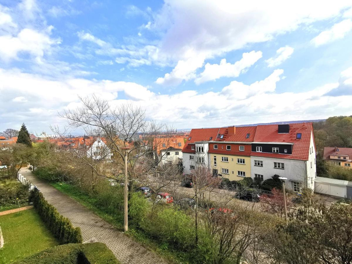 Bohnapartments Ega Stadtblick - Garten - Wlan - Naehe Theater Ega Und Messe Erfurt Kültér fotó
