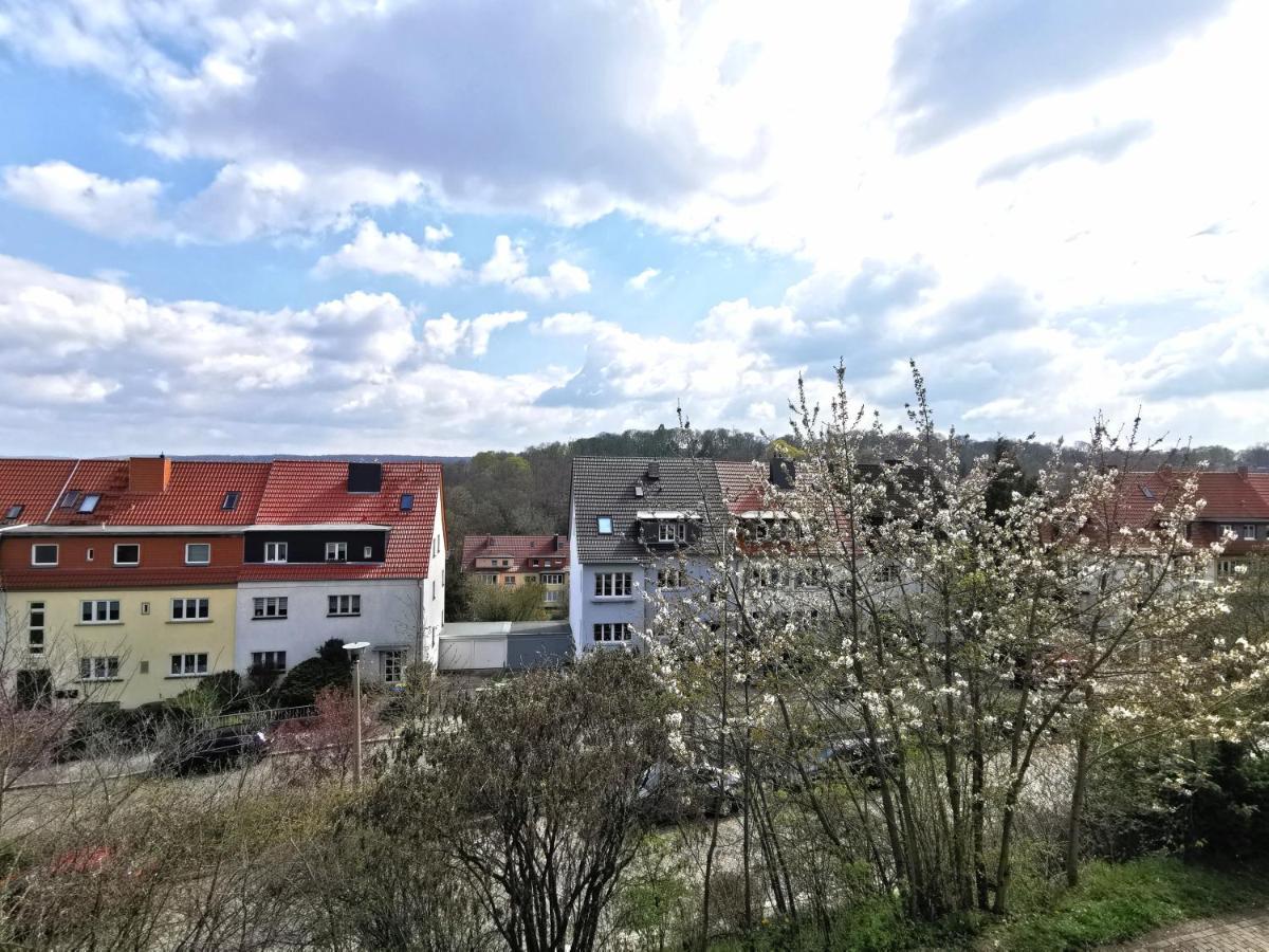 Bohnapartments Ega Stadtblick - Garten - Wlan - Naehe Theater Ega Und Messe Erfurt Kültér fotó