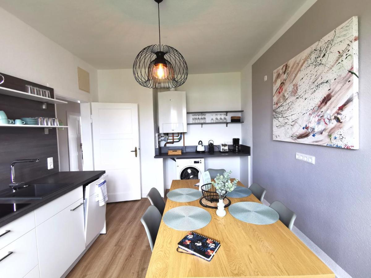Bohnapartments Ega Stadtblick - Garten - Wlan - Naehe Theater Ega Und Messe Erfurt Kültér fotó